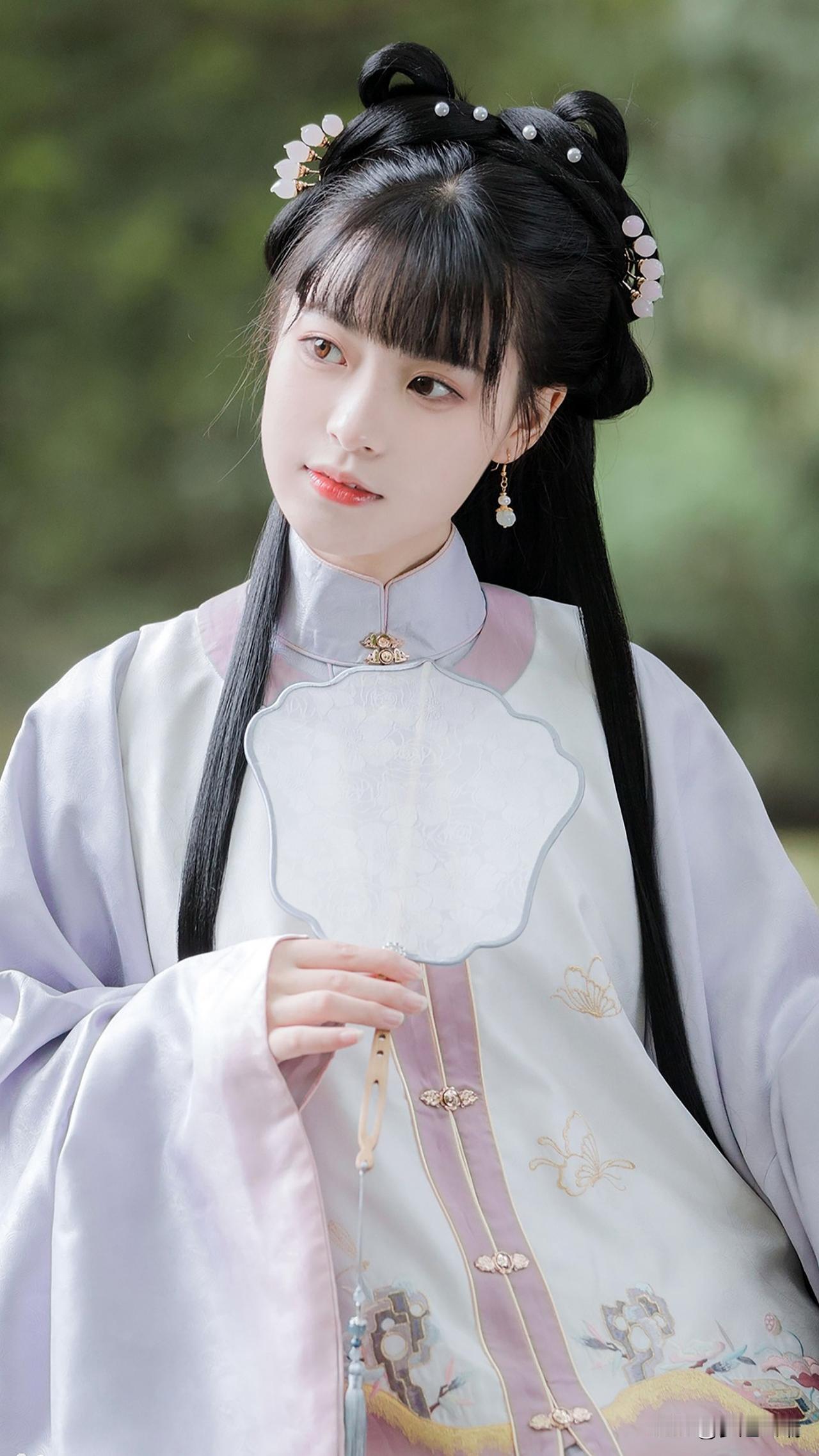 古典美人，古风发饰，韵味十足！