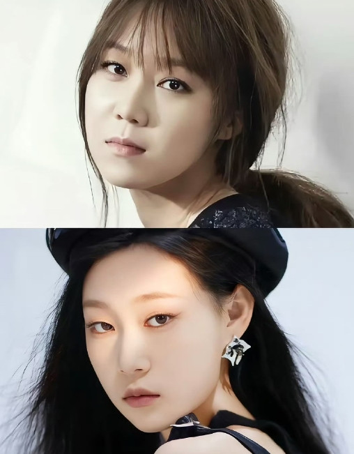 小沈阳女儿即将韩国出道，昨天我还觉得够呛能闯出名堂，今天看到这张对比图，搞不好真