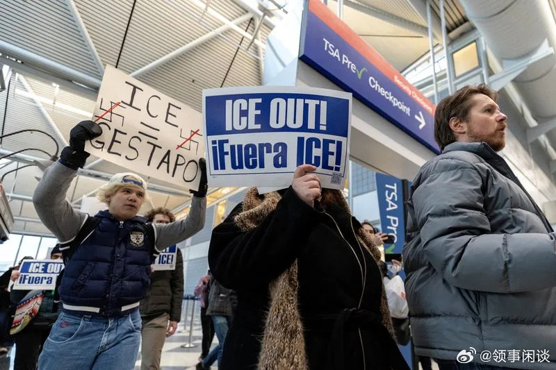 【ICE根据美国机场安保部门提供的线索逮捕了800多人】[美国签证与移民问题]