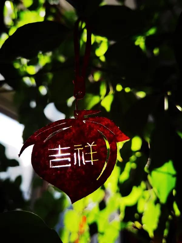 上联：吉祥如意常相伴，下联：顺心安康总相随。