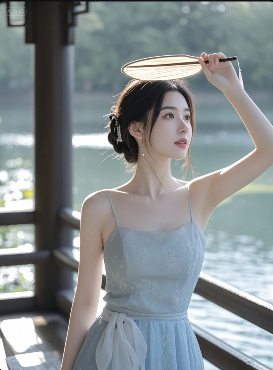 她的存在，是对“静美”最好的诠释
