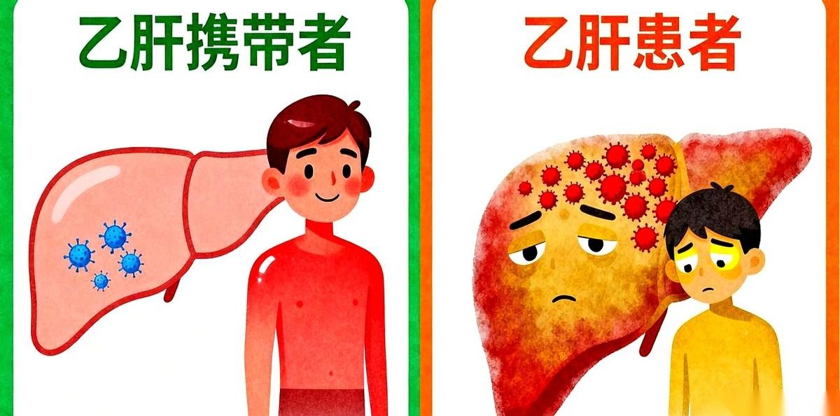 我跟你说，体检报告上写着“乙肝病毒携带”，和写着“乙肝患者”，那根本就是两回事。