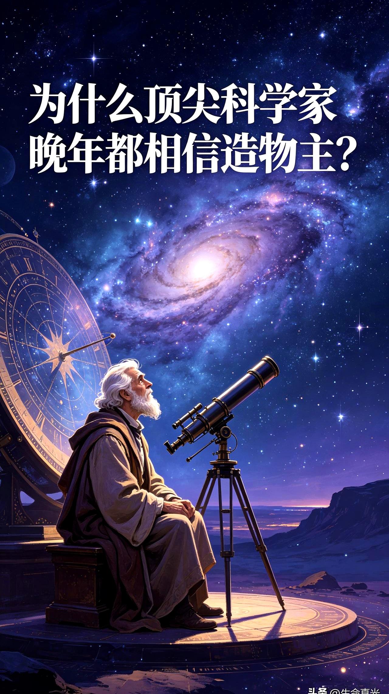 为什么越厉害的科学家，到了晚年反而越来越敬畏“看不见的东西”？这事听着有点反常