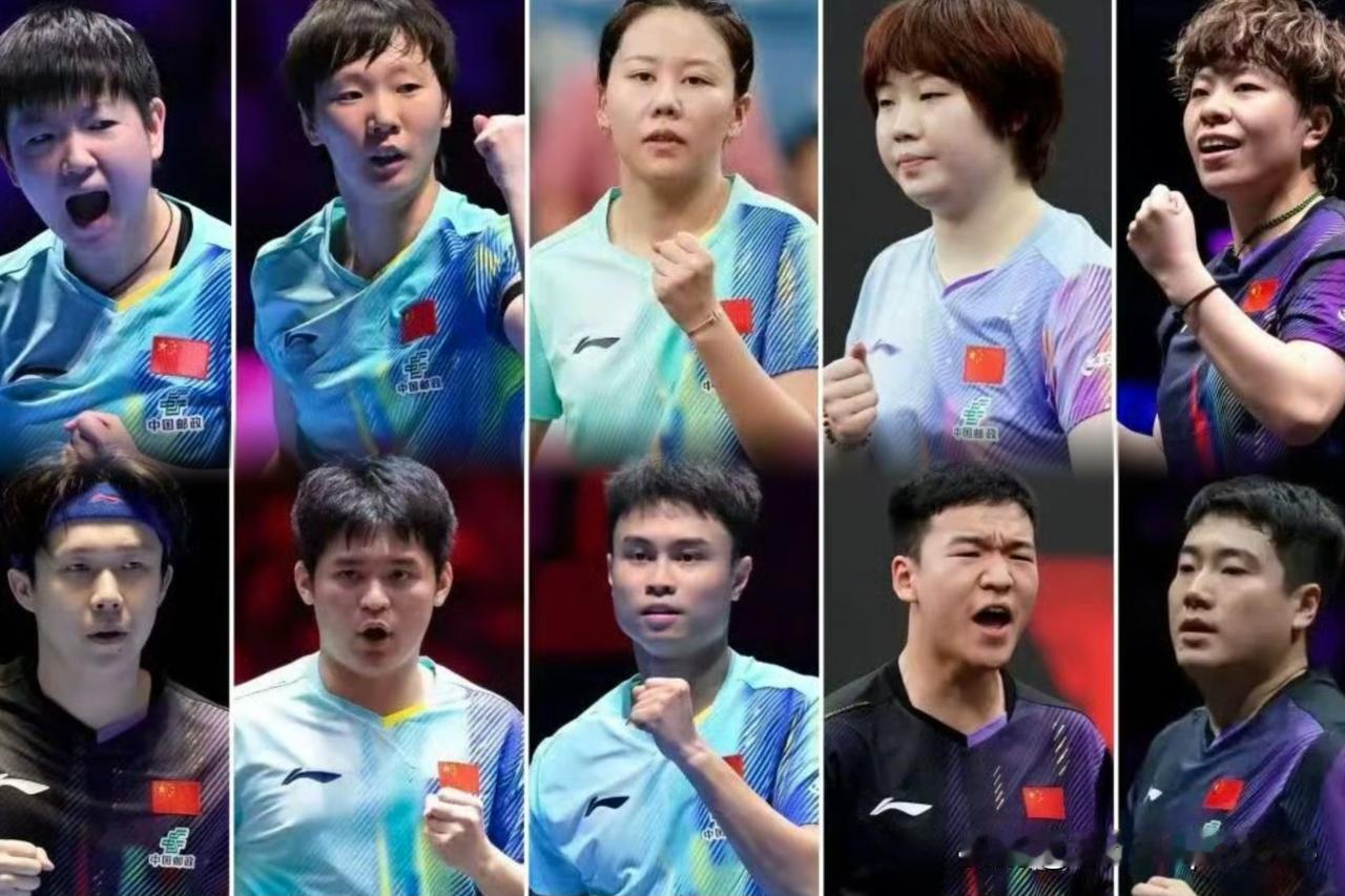 男队冲击冠军，女队捍卫荣誉！伦敦世乒赛团体赛的名单出来了，男女队的任务不一