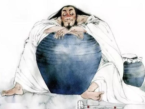 历史上的第一酒鬼，他被妻子踹进酒缸，三天后才爬出来，爬出来后还说出3个字，这3个