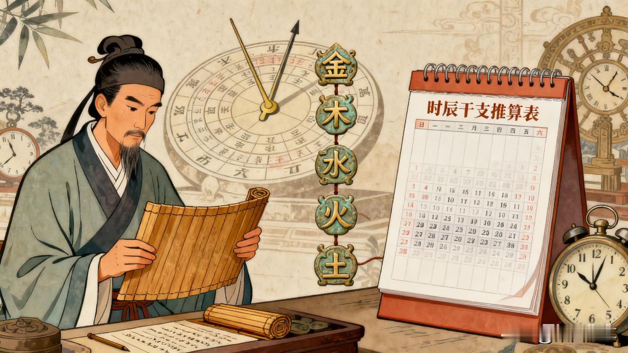 玄学入门必背口诀之五：五鼠遁时诀：解码时辰干支的古法智慧在中华传统文化的星