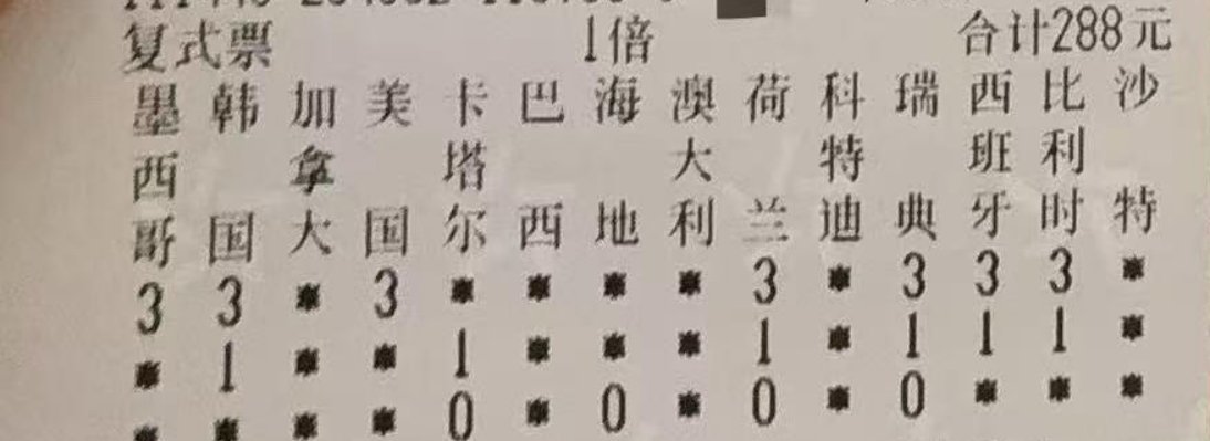 足彩足彩2026第085期，由于冷门太多，一等奖无人中，二等奖80万。任选9场
