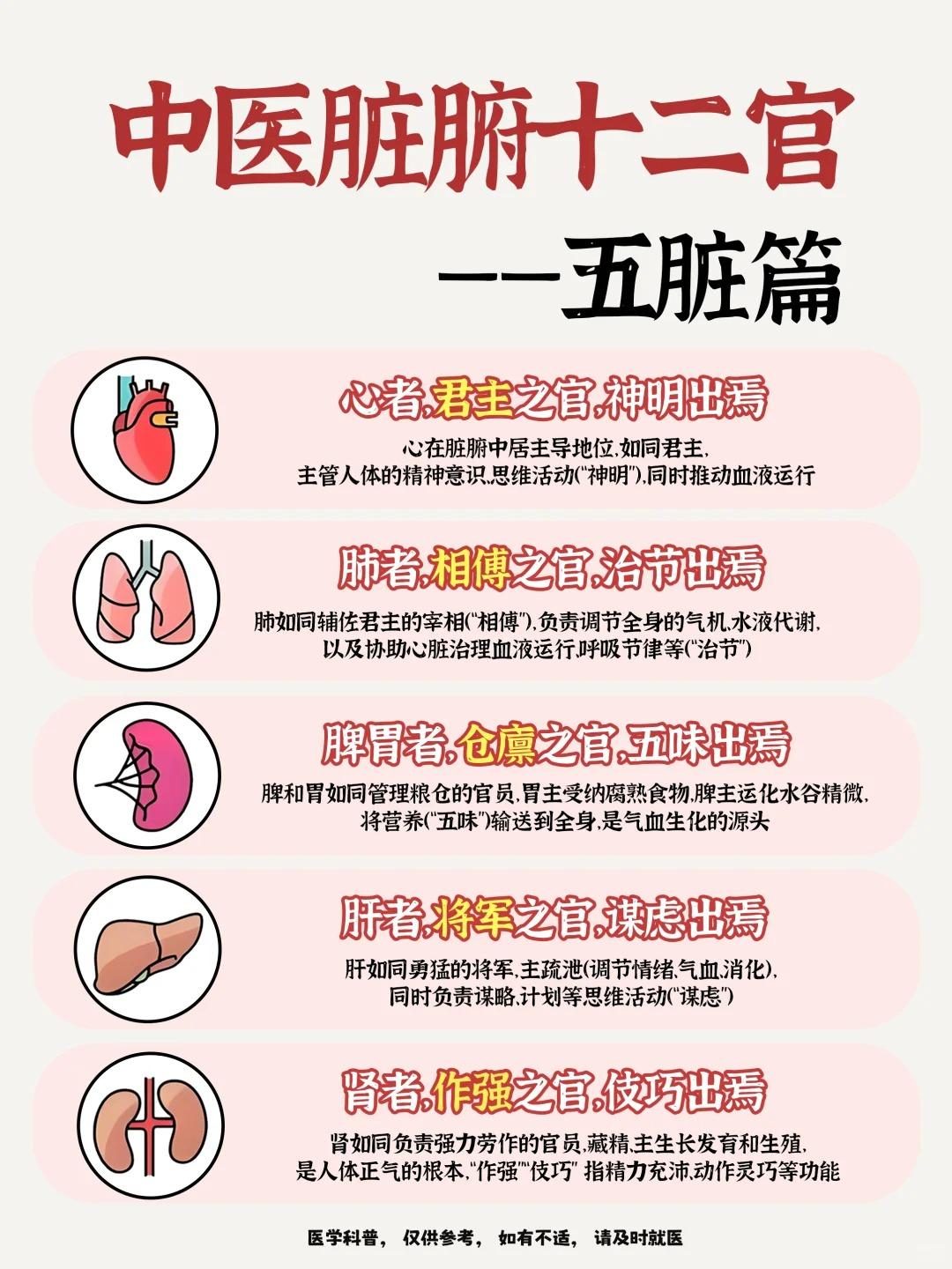 五脏六腑竟有官职？中医官场暗藏健康密码！