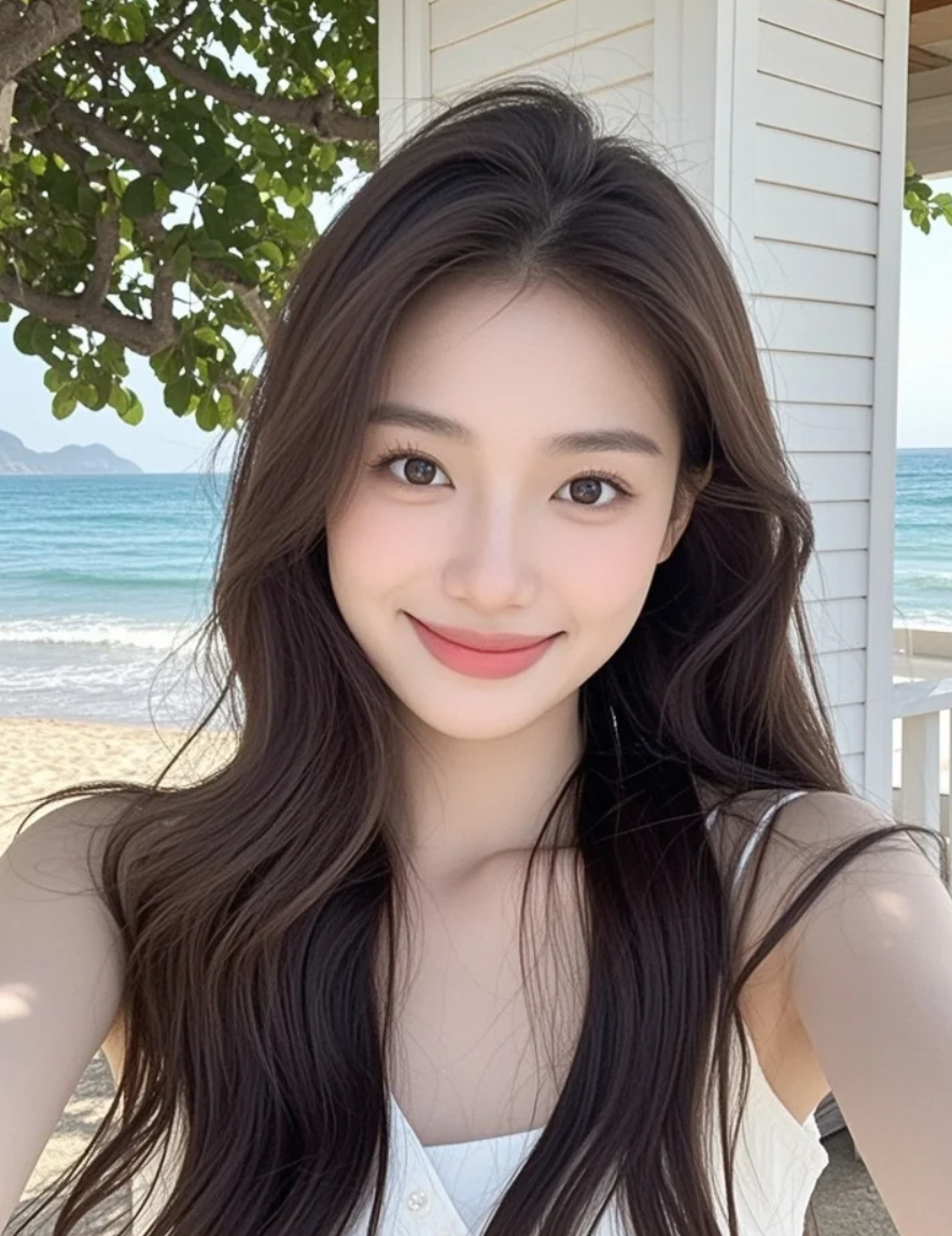 今天的我，有被海风吹美一点吗？🌊
