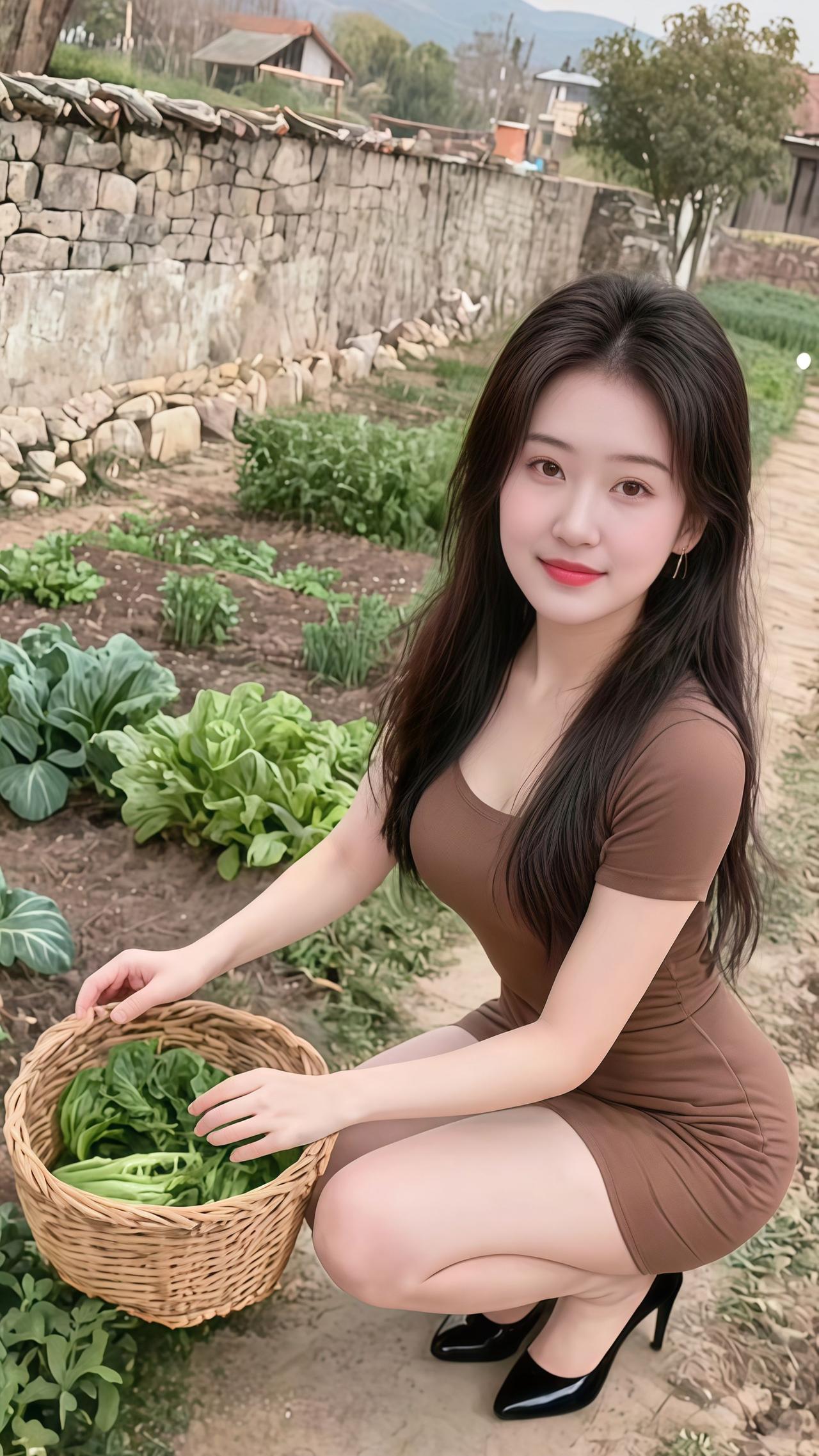 微胖女人美不美田园生活