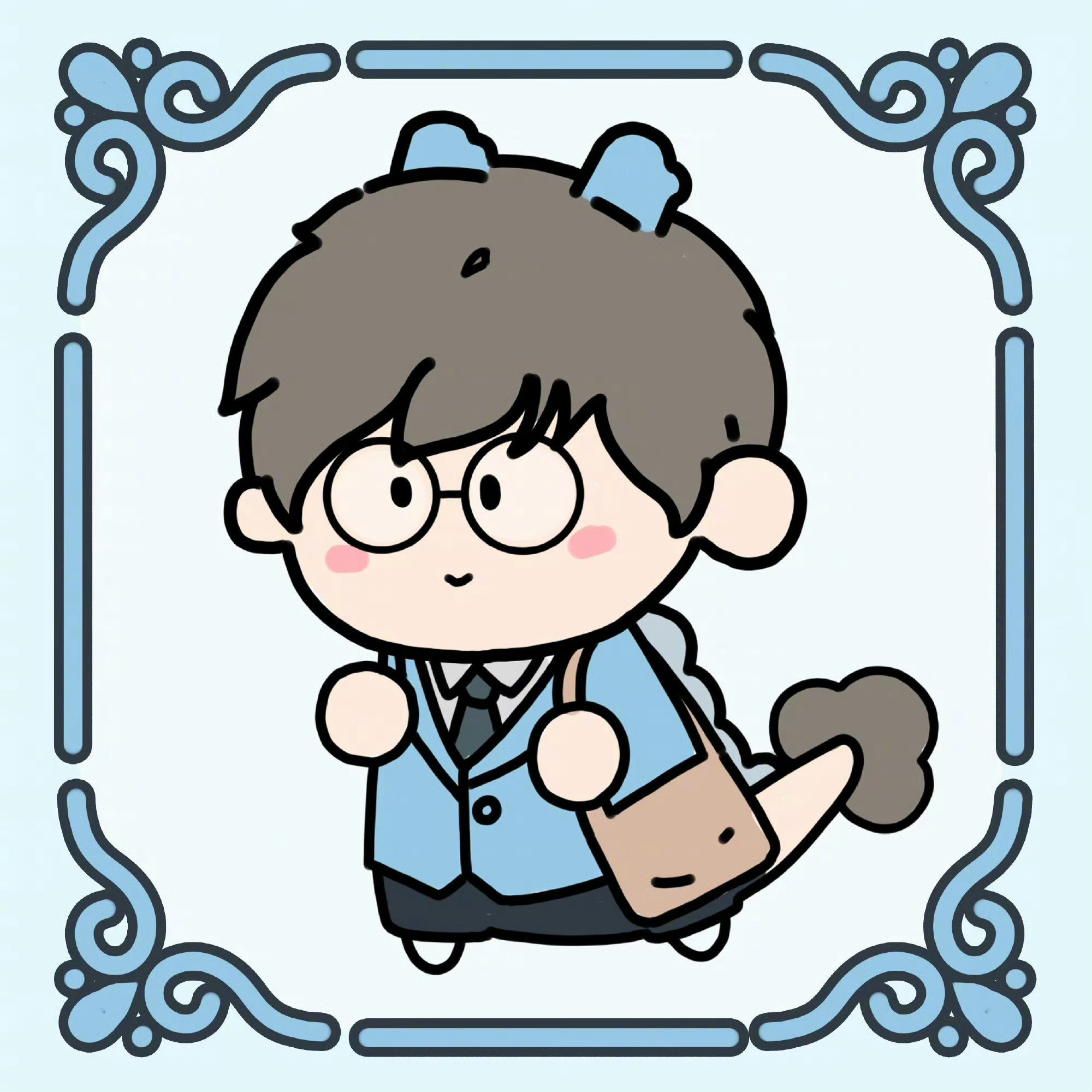 魔卡少女樱动漫点评团一些超级可爱小龙Q版头像太萌.绘：小套龙long