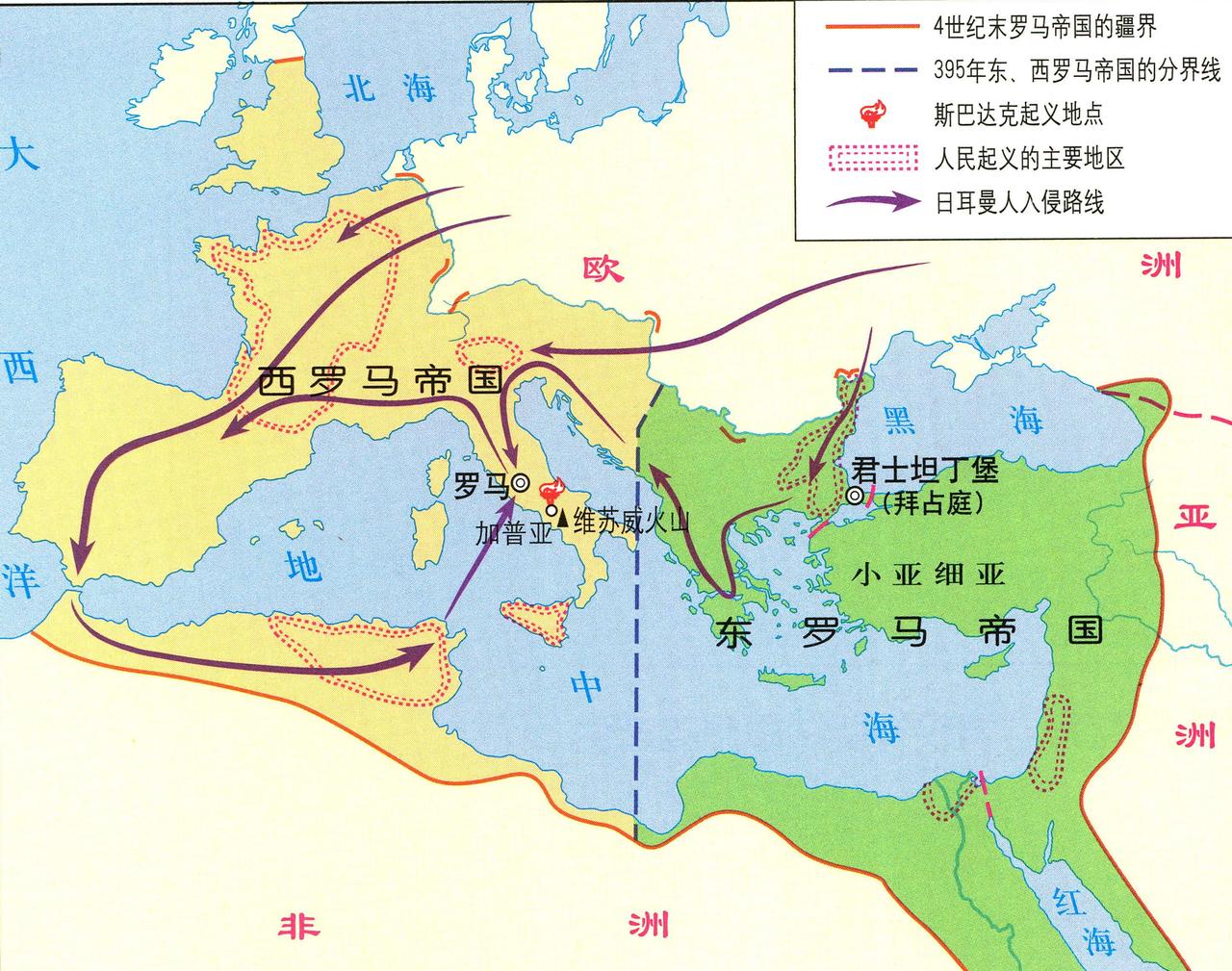 什么中古时期，蛮族会征服文明？在上古时代，人类出现了辉煌的文明，有中国、印度、两