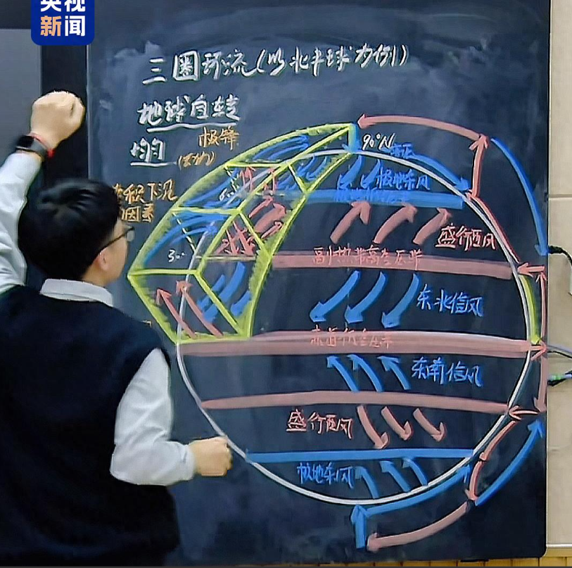 山东“95后”高中地理老师火了！他用板画“绝活”征服学生