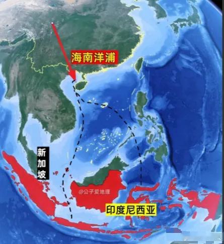 海南封关后，印尼货轮集体改道中国海南，这个很正常！之前，印尼货轮运货进中国，几乎