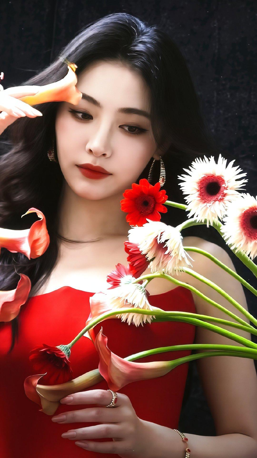 #许佳琪lucki7#如花美眷，似水流年🌸#超话创作官#|#超带感闪光图鉴#​​​