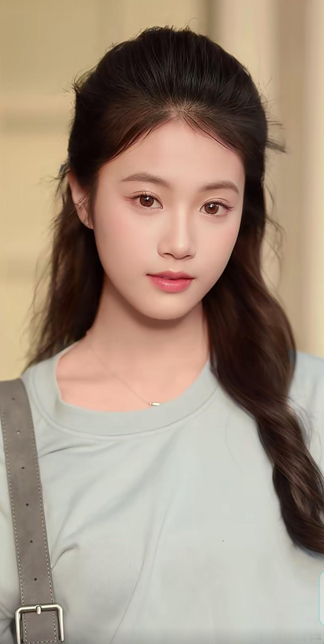 气质穿搭小姐姐街拍小家碧玉清纯女孩纯洁女孩