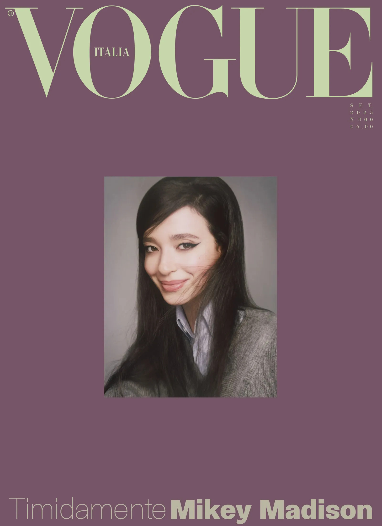 Mikey的VOGUE首封揭晓！意大利版VOGUE发布重磅的九月刊封