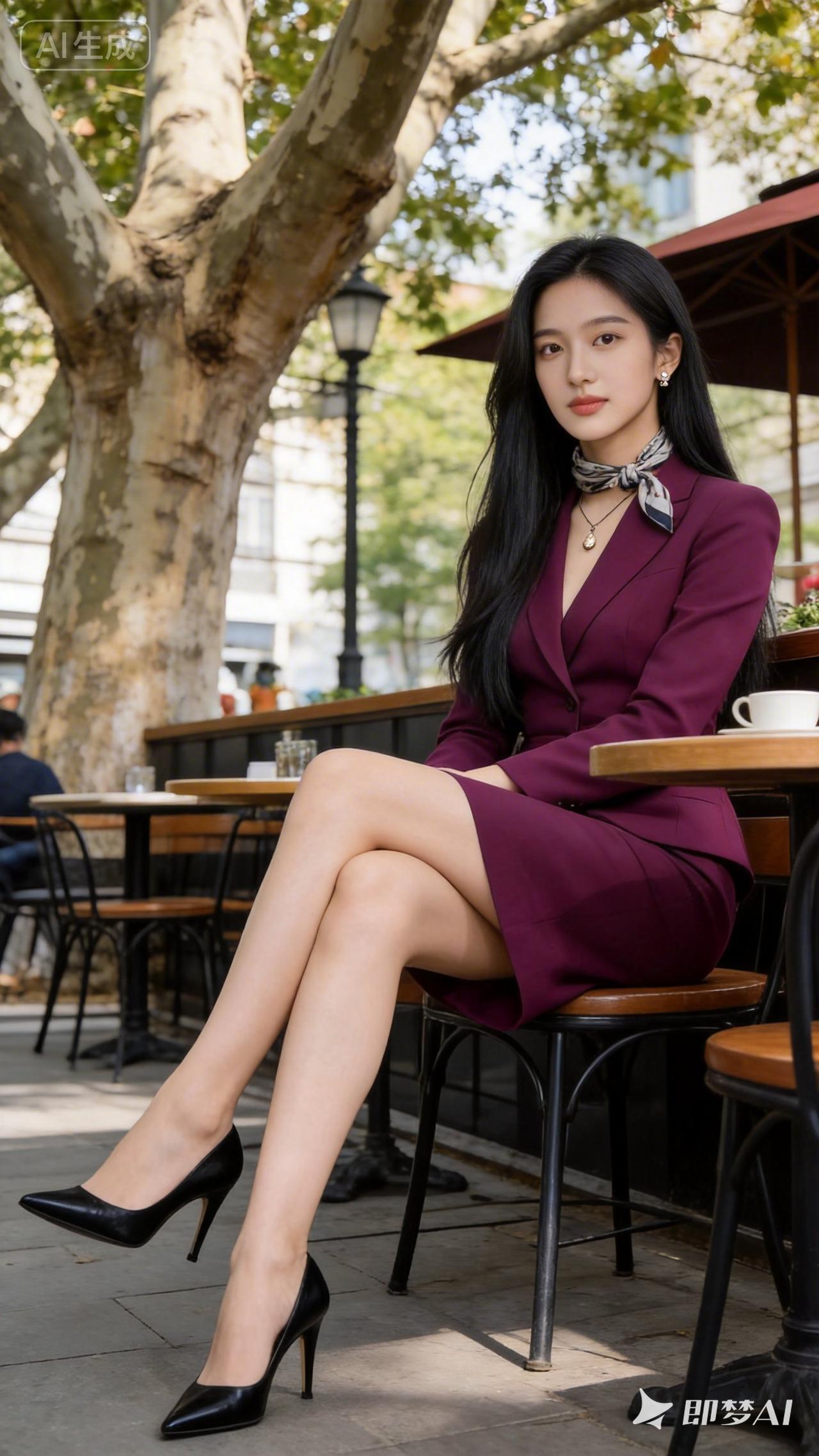 优雅白领风，都市时尚穿搭