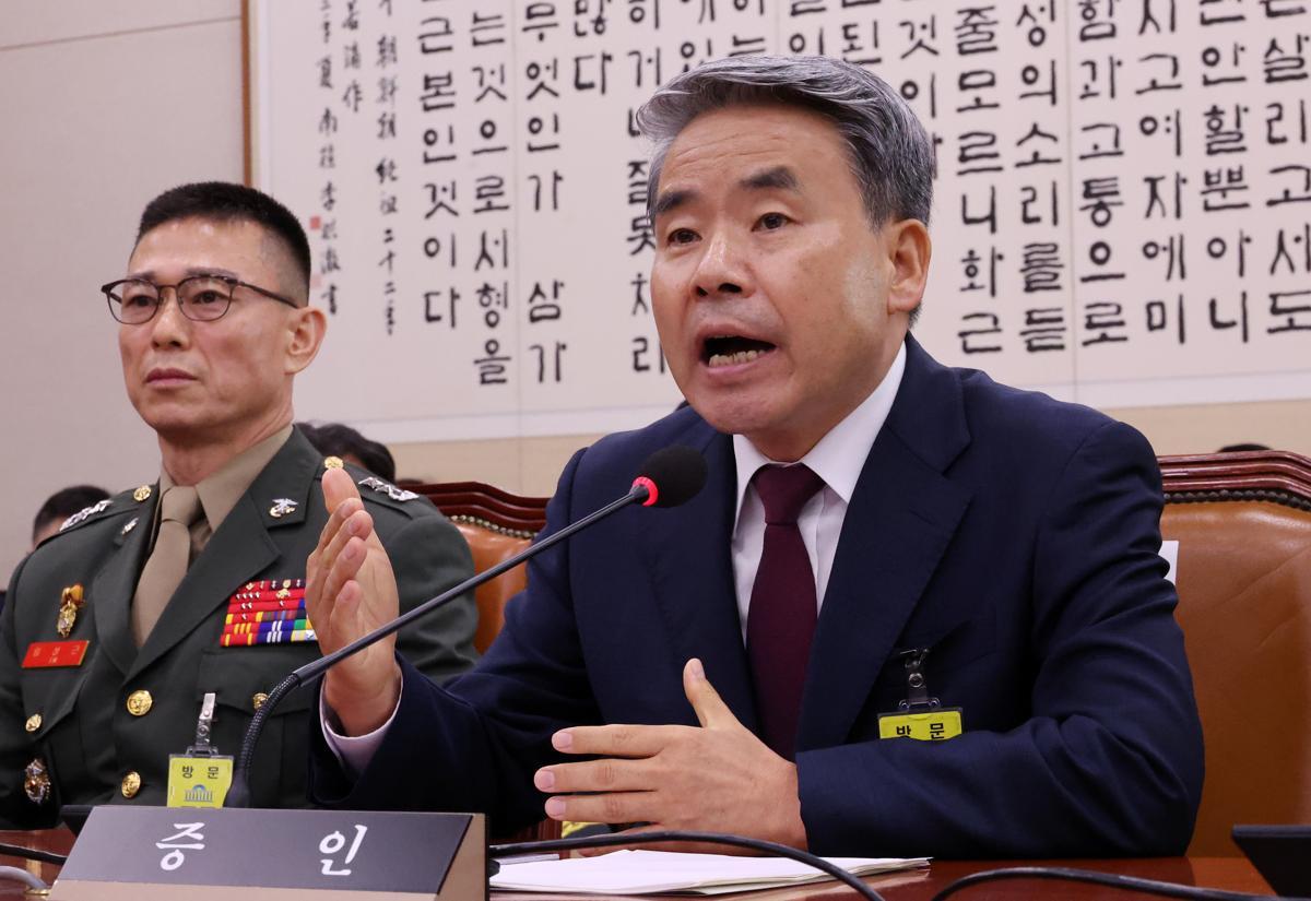 据韩国媒体报道，韩国前国防部长李钟燮近日承认，曾于2023年7月31日接到一个来
