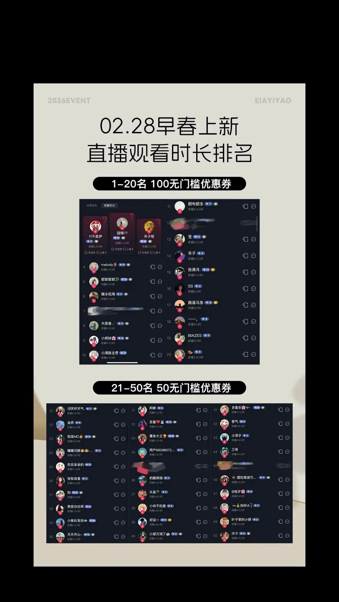 幸运宝宝们🎀🌷