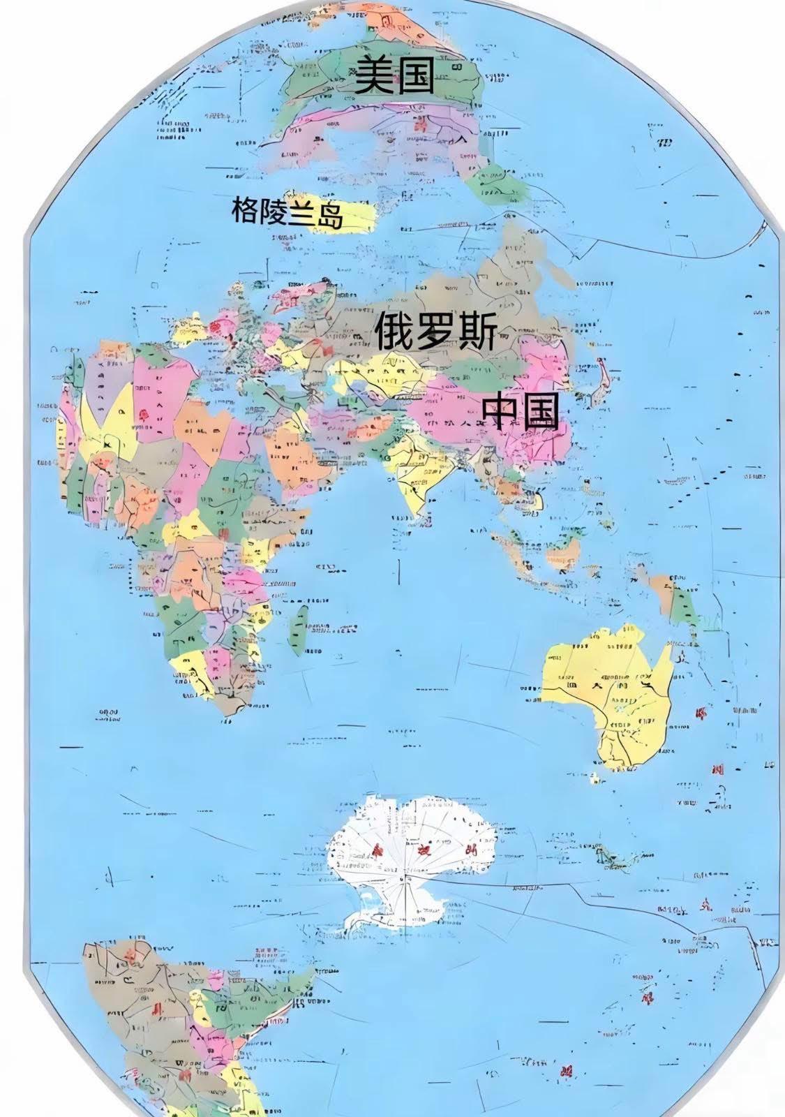 从这两张图就可以看出格陵兰岛石多么重要了。格陵兰岛遏制住北极航道，也就控制了