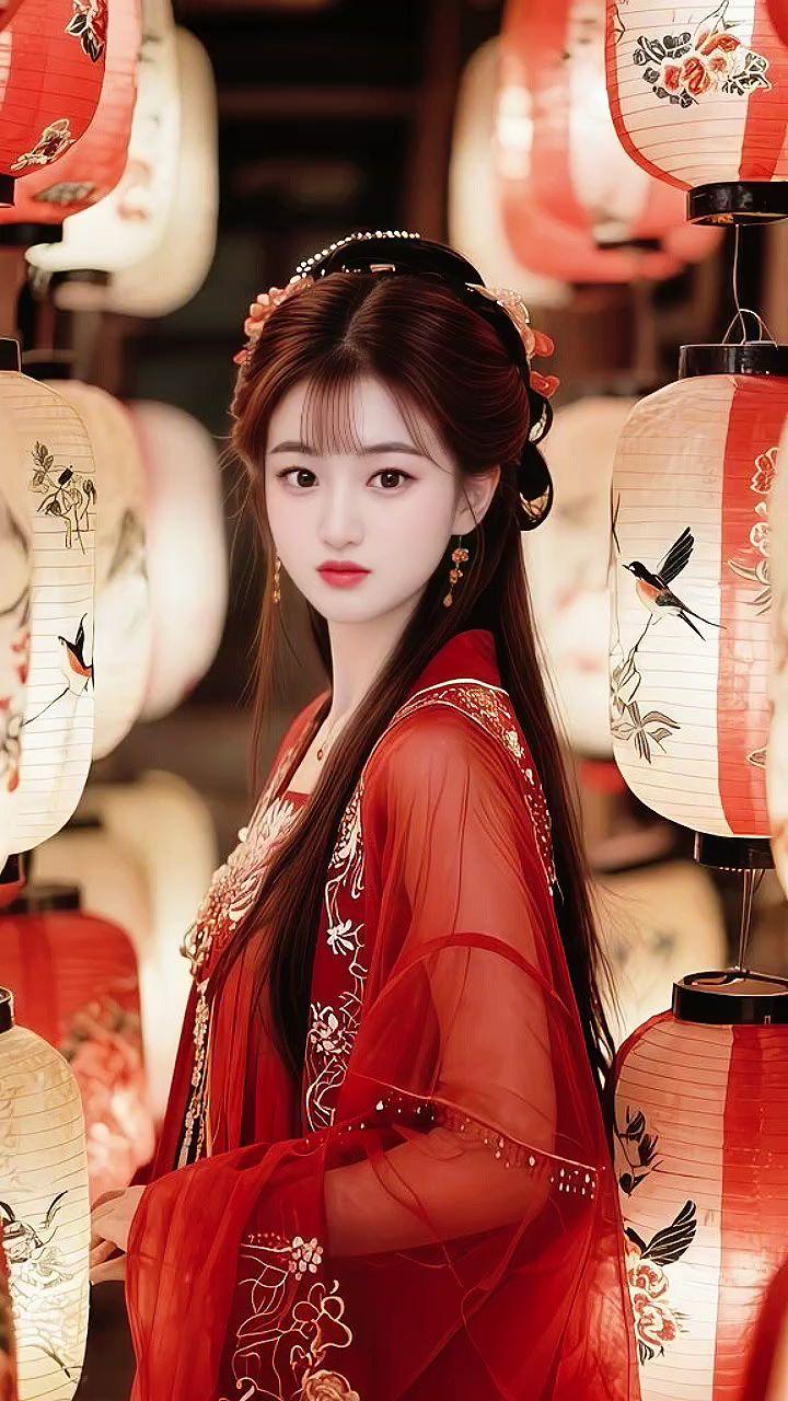 古风灯笼氛围汉服可以有多惊艳汉服韵味国风古韵汉服小姐姐