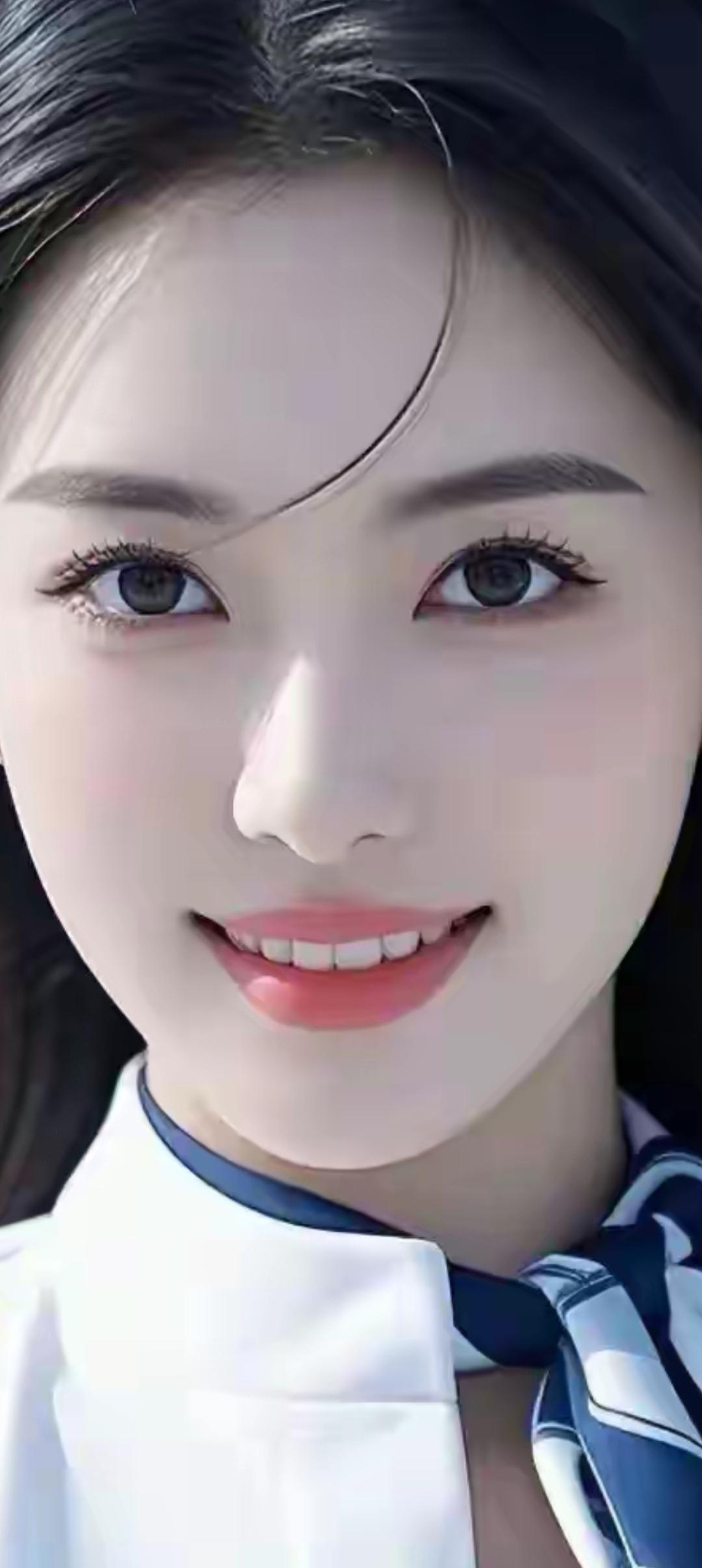 元气少女微笑，元气满满的一天从这里开始！😊🌞