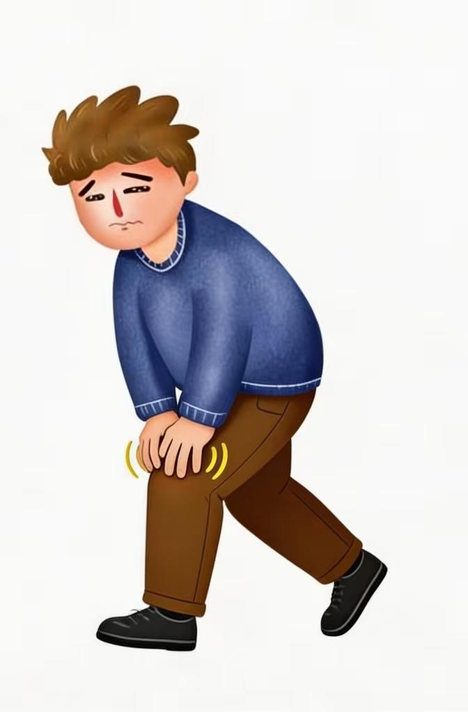 这段时间膝盖疼，走路僵硬，转不过弯，特别是爬楼、爬坡更为明显，今天到医院挂了个骨