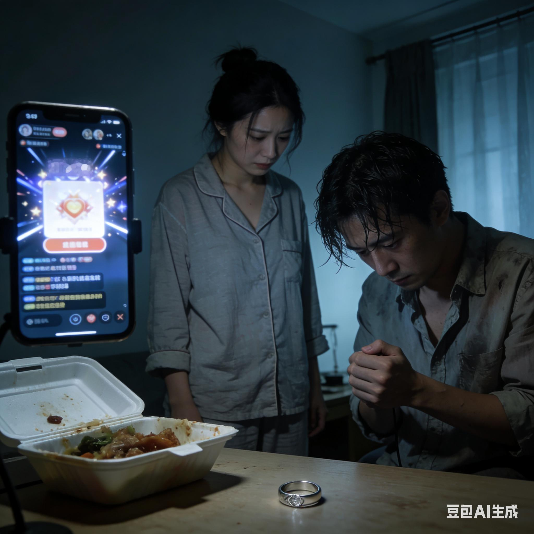 女子在家专心带孩子5个月，前前后后给那个男主播刷了17万多！丈夫根据外...