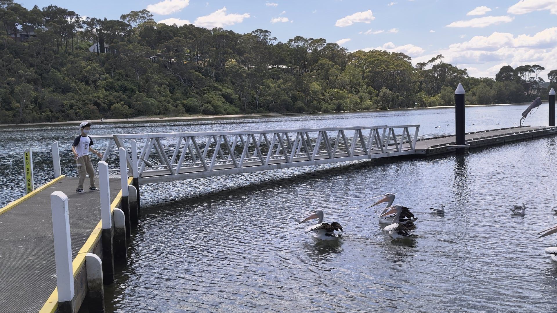 推荐这个小镇玩Lakeentrance澳大利亚·lakesentrance