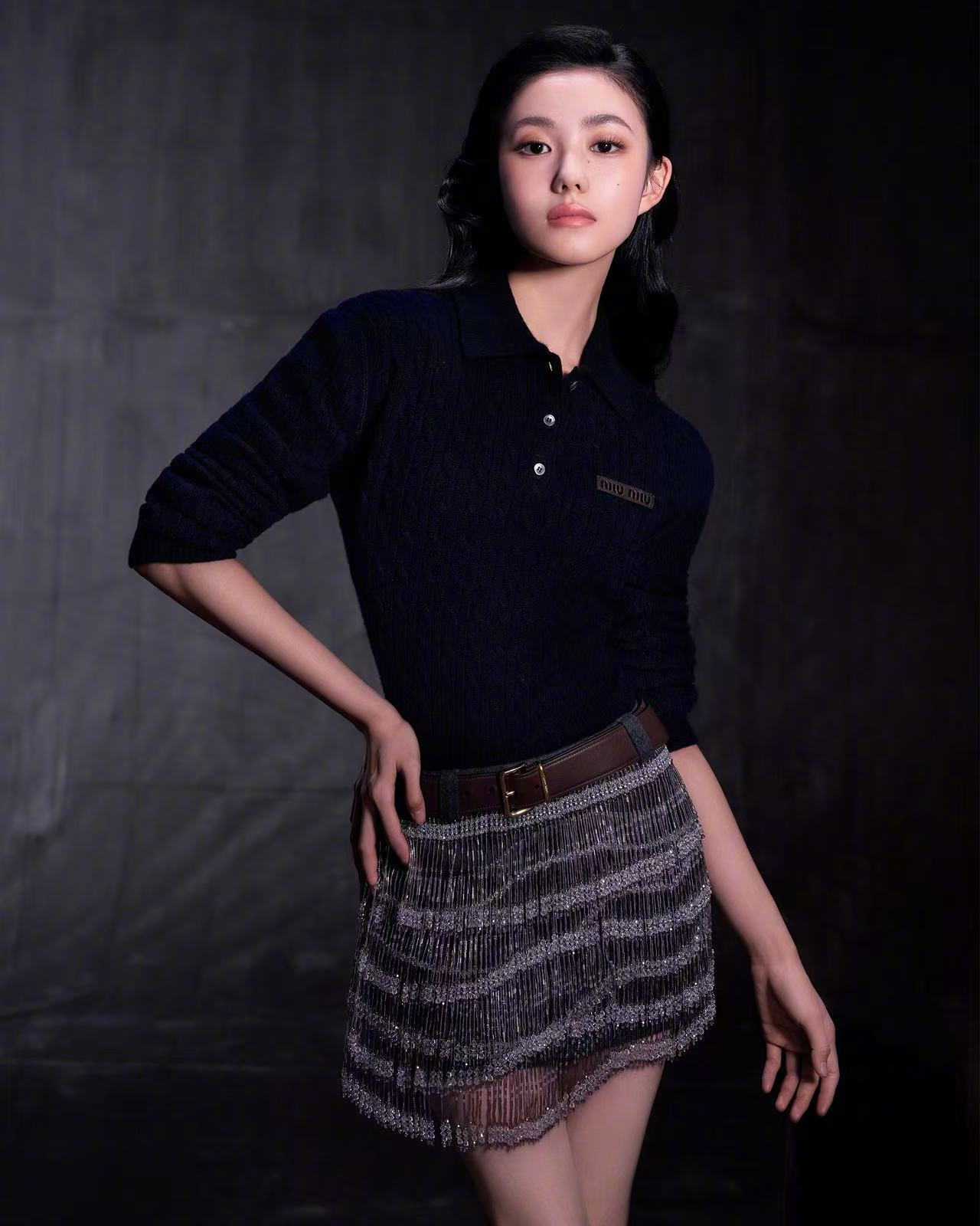 刘浩存inMiuMiu📸品牌大使演绎的Confidential珍