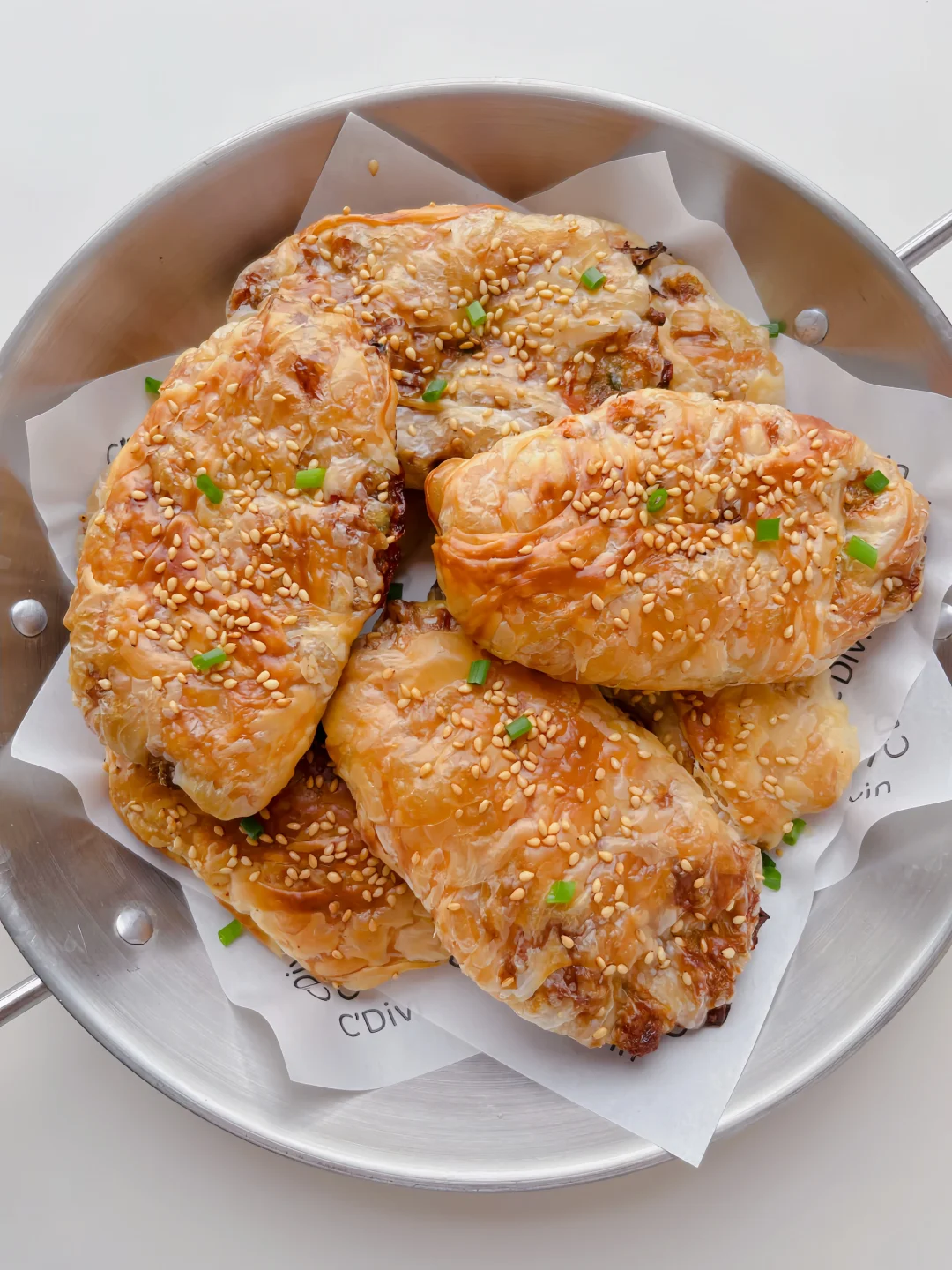 免揉面的鲜肉锅盔❗️鲜香酥脆、一口掉渣