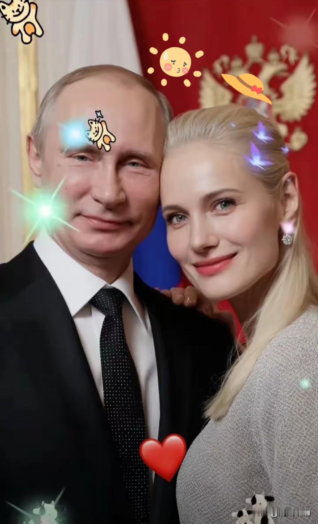 惊讶了，73岁的普大帝竟然恋爱了。还真是老当益壮，不得不说女友长的非常有气质，