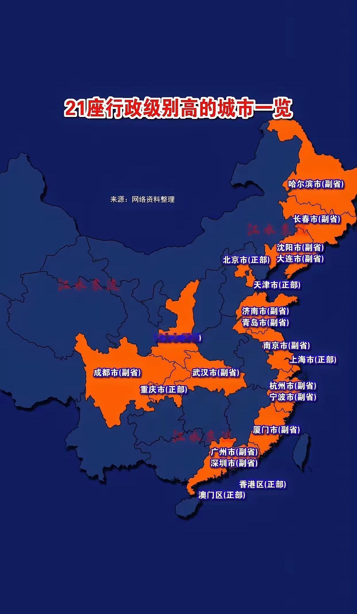 总体数字没错，但正式严谨的说法应该这样表述：内地15座副省级市：哈尔滨、长春、