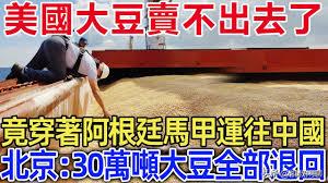 瞒天过海终成空！美国大豆伪装阿根廷货出口中国，30万吨被海关退回：美国大豆在