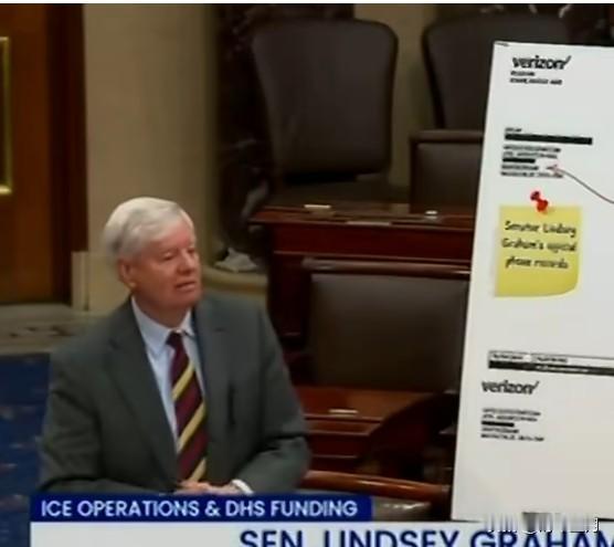 🔻美国媒体爆料，美国政府本轮停摆的直接责任人是林赛·格雷厄姆。🔻因为，林赛