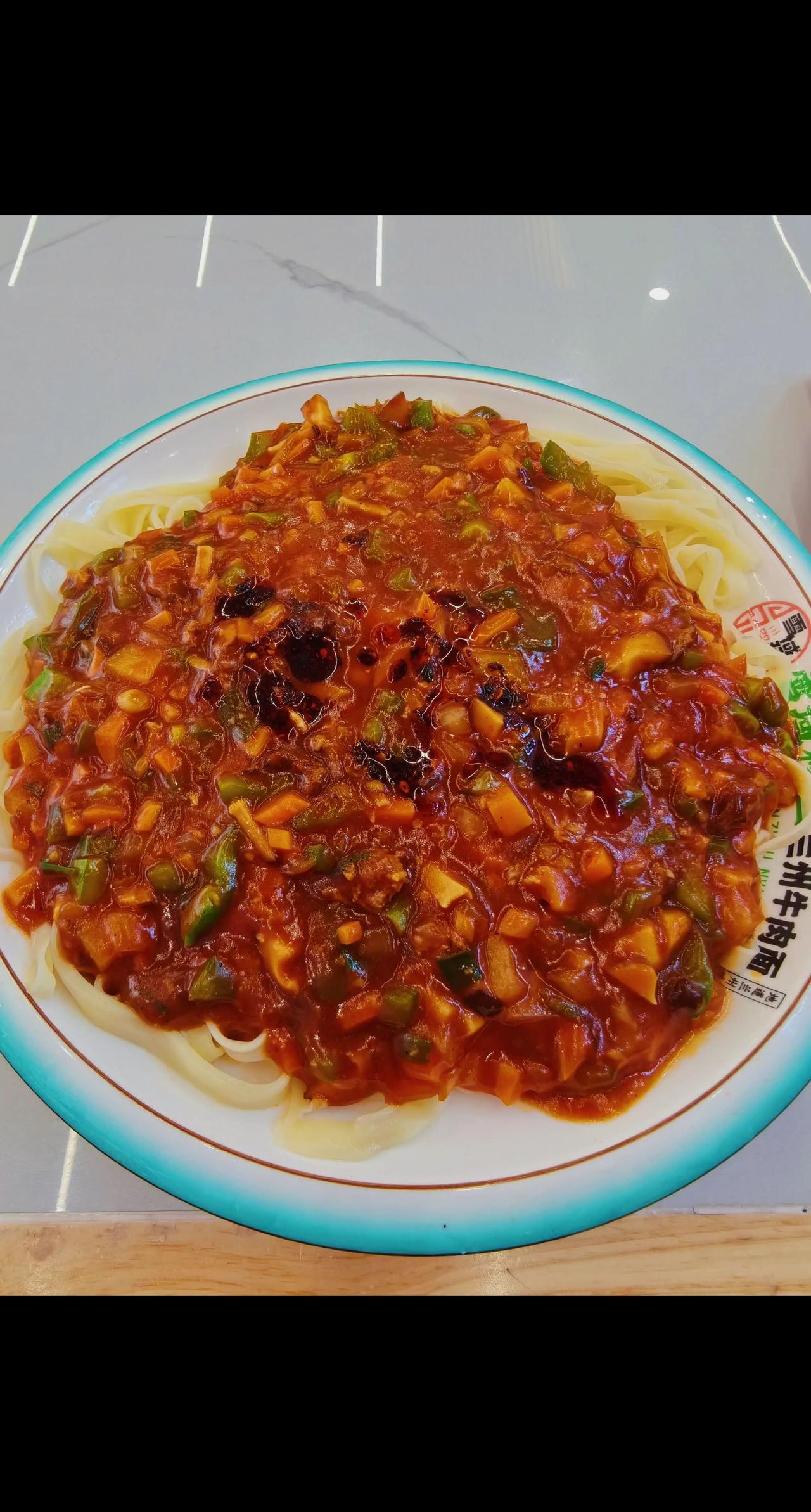 面食好吃到爆面酱做法面条拌酱面酱抗拒不了的美食