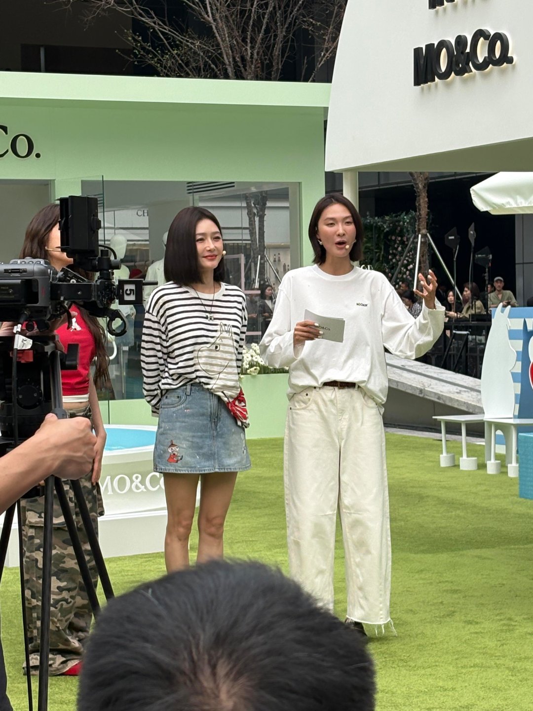 秦岚今天见到秦岚本人了，又美又瘦