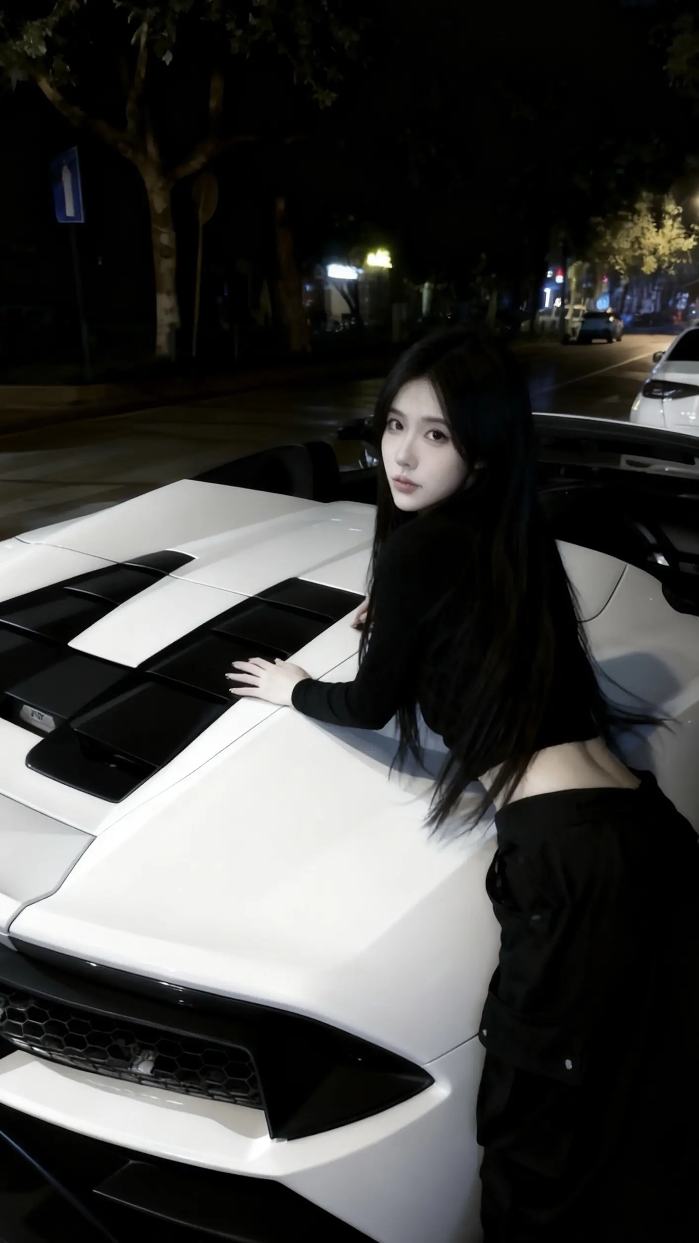 拍照姿势日常生活拽姐穿搭辣妹穿搭暗黑系穿搭<!--{i...