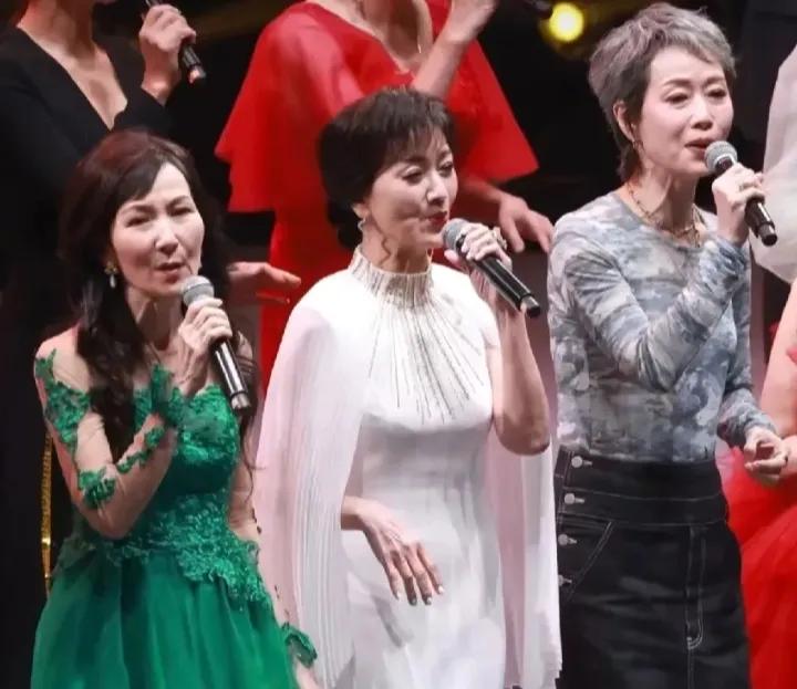 70多岁的赵雅芝这是我见到最真实的样子以前的都是要么美颜过度要么扮嫩过度