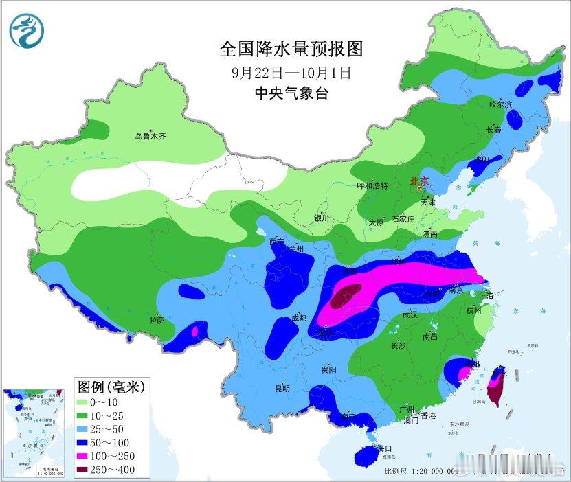 【中期天气预报】三个关注重点！一起看看天气如何？1.川渝鄂陕交界降雨较强未来10天，西北地区东南部、