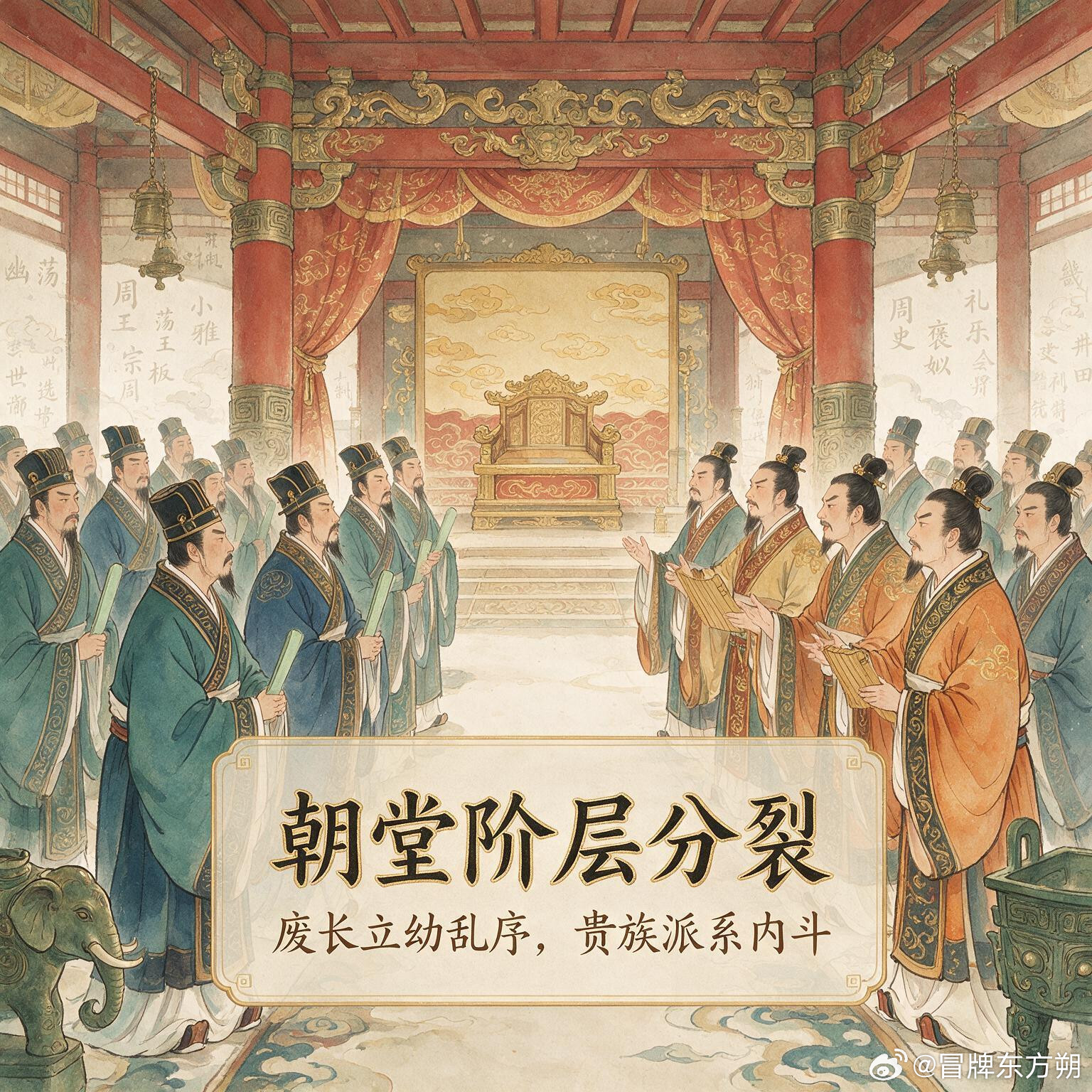 换掉王后太子，为啥直接断送西周百年国运？公元前779年，昏聩的周幽王做了一件颠覆国本的蠢事：废长立幼