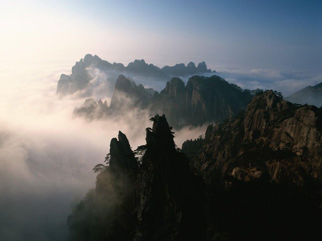 中国九大名山9、梵净山（贵州）——被誉为天空之城，梵天净土。标志性景观红云