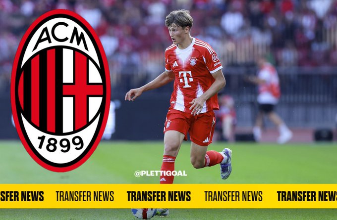 德天空: 米兰想租借+买断签下拜仁二队马格努斯-达尔皮亚斯