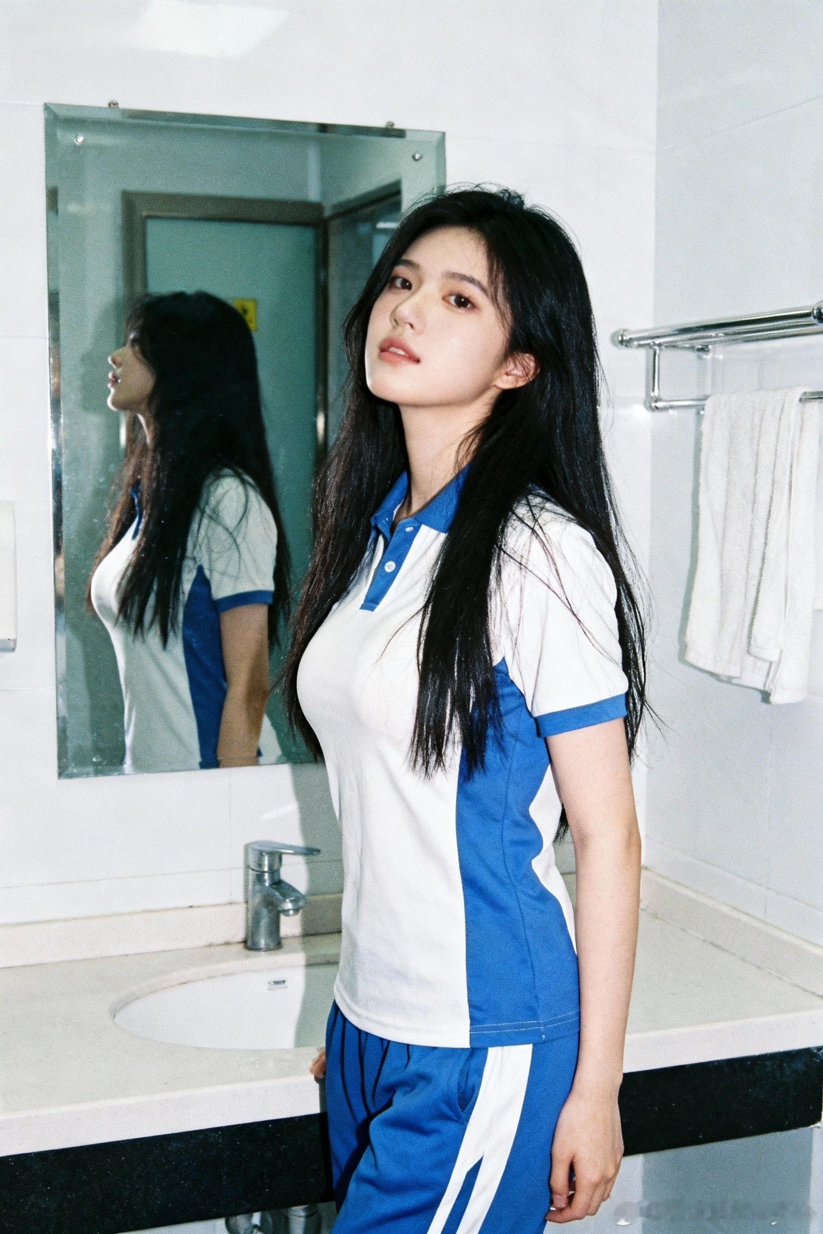 今天穿运动风啦运动风穿搭📷可惜现在已经长大了，不像中学生了🤔OOTD行摄漫记