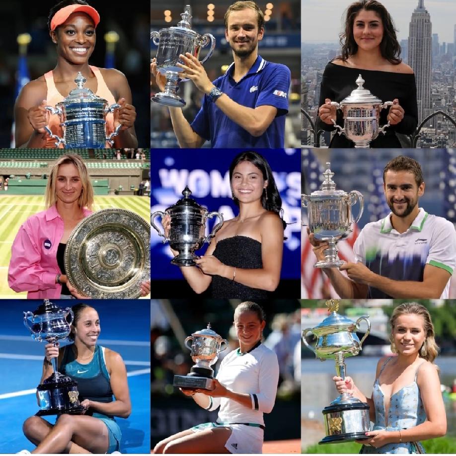 当今网坛“一冠王俱乐部”成员名单:男子:梅德伟杰夫、西里奇。女子:奥斯塔彭科