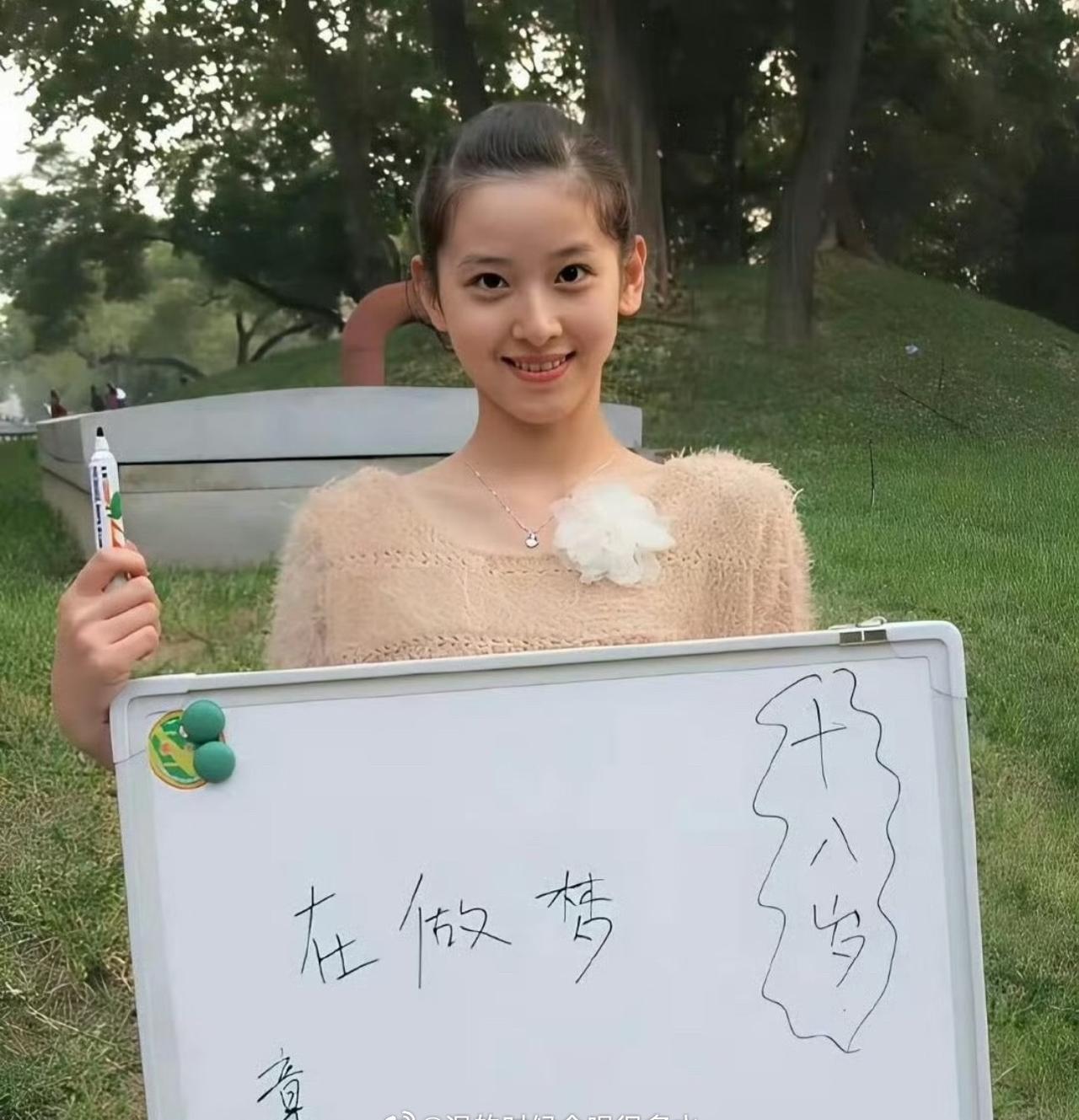 18岁的章泽天和刘强东，如果俩人在这时候遇见并在一起那就是童话故事了​​​