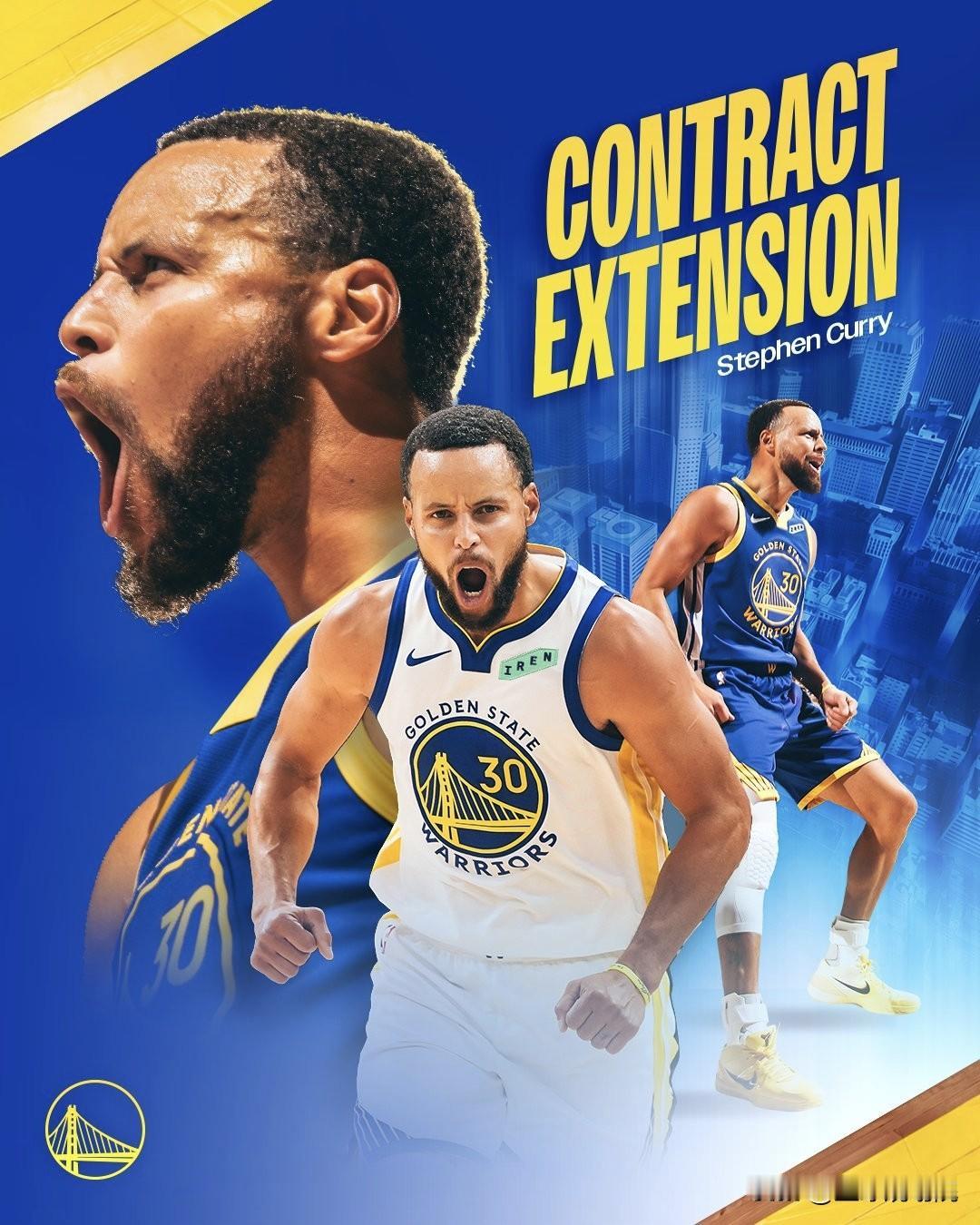 NBA历史第一薪资6.49亿，库里真是太离谱了！最新消息库里与勇士达成提前续