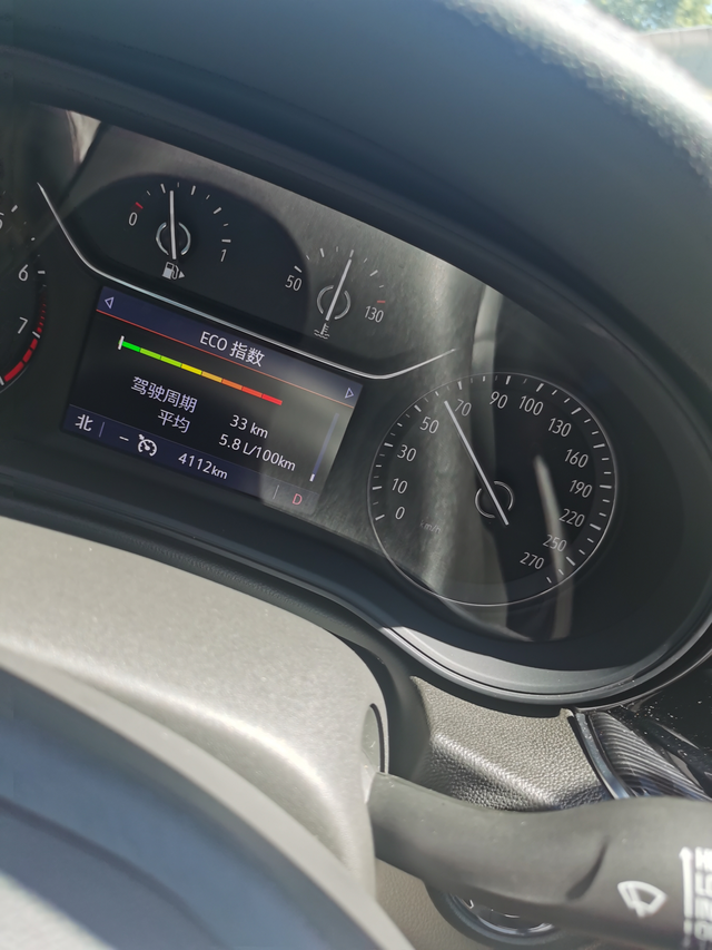 跑高速环线第一次油耗这么低…两天开了1000多公里
