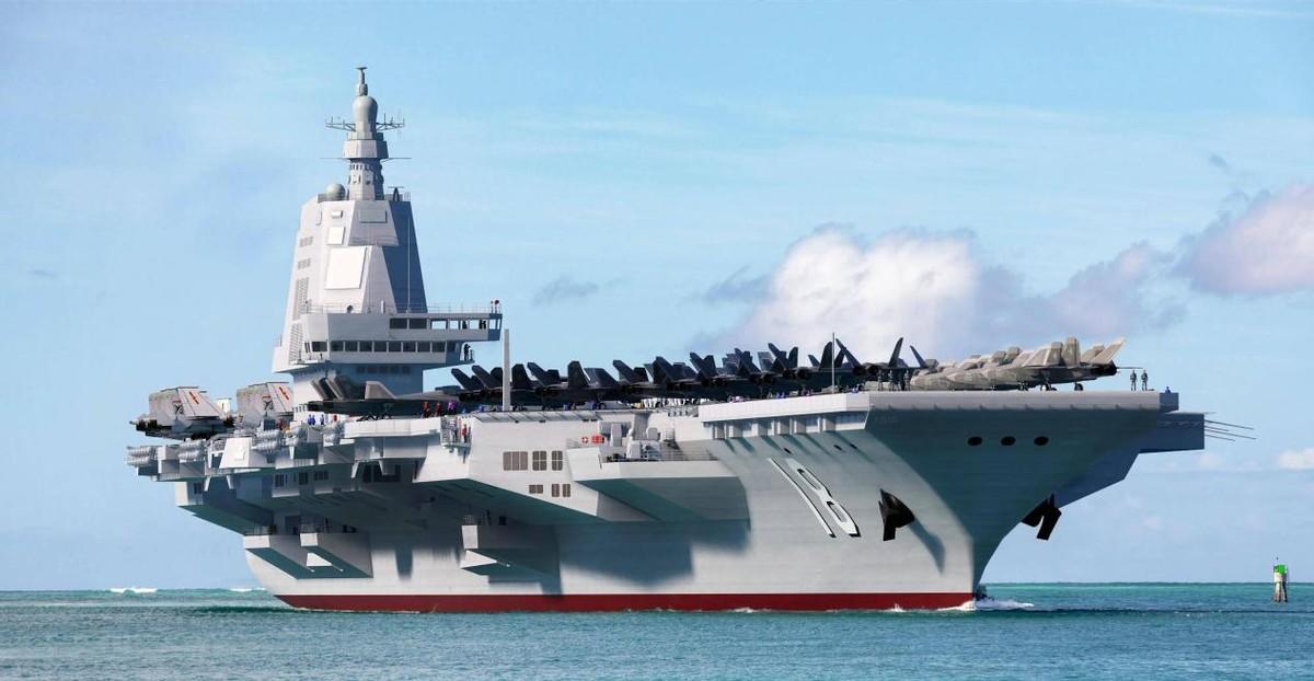 各国开始抄袭福建舰？法国海军赞不绝口，但中方一项技术独步全球福建舰入列服役的消